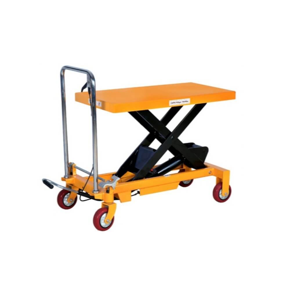 1 TON MANUEL HİDROLİK PLATFORM (KALIP ARABASI)